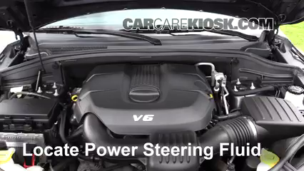 2014 Dodge Durango SXT 3.6L V6 FlexFuel Power Steering Fluid Add Fluid